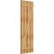 Ekena Millwork Spaced Board-n-Batten Shutters w/Z-Bar, Rough Sawn Western Red Cedar, 23W x 66H, PR RBS06Z23X066RWR - alternate 5